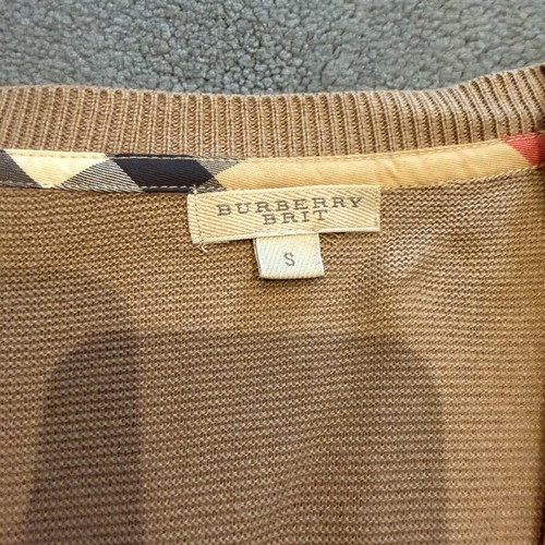 Burberry cardigan S beige like new