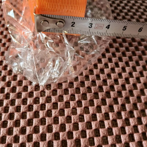 Load securing straps with ratchet new, 5m length, 130kg capacity
