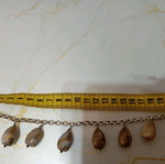 Silver bracelet with agate like new
