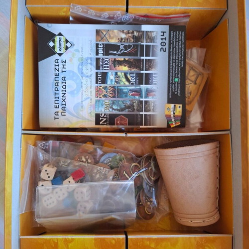 Stone Age board game Greek edition by Kaissa