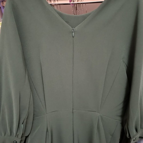Innocent midi dress like new, size small, olive green