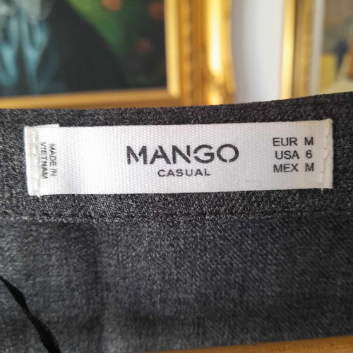 Mango office dress like new, black and grey, size M