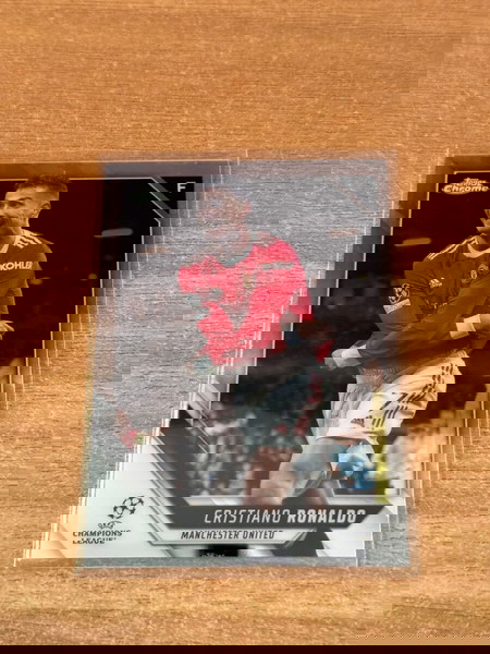 Topps Chrome Champions League 2021/22 Cristiano Ronaldo Manchester United