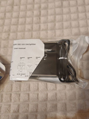 RJ45 Gigabit Network Splitter 1 προς 4 Ethernet LAN προσαρμογέας νέος 1000Mbps