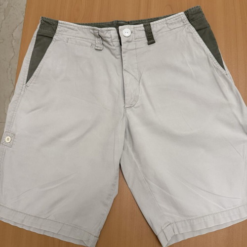 Prince Oliver bermuda shorts, white, size L