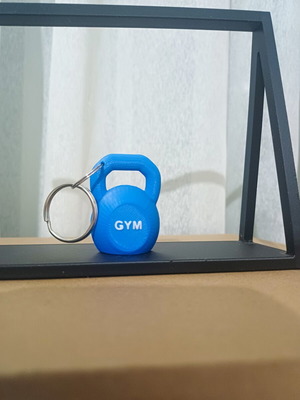 3D printed keychain weight