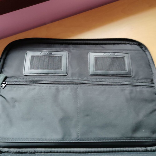 ASUS leather bag like new, men's business laptop bag