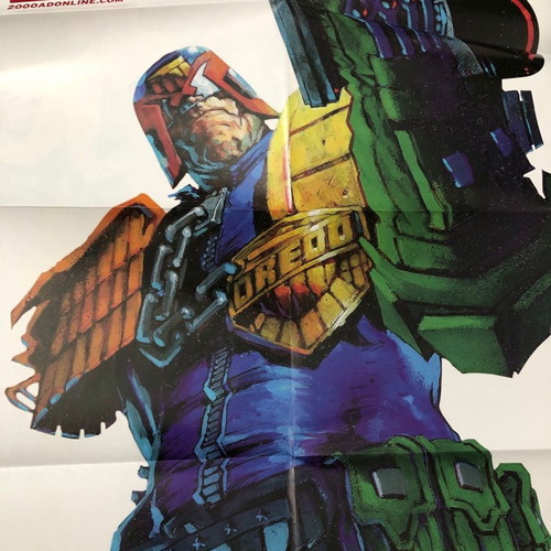 Comic Heroes Magazine #7 used with Judge Dredd, League of Gents, Green Lantern posters and Batman guide