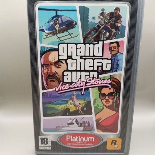 Grand Theft Auto Vice City Stories PSP used, with case and disc