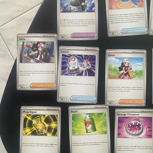 Pokemon trainers cards pack of 20 like new, common and uncommon