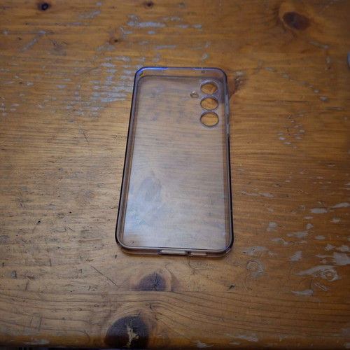 Spigen TPU Case for Samsung A56 used, transparent protection