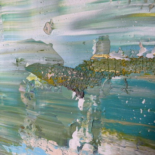 Lynn Spoor Green Oasis 2022 artwork like new