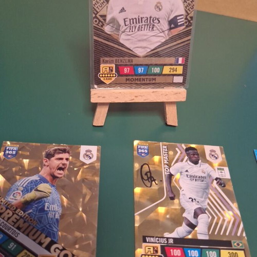 Panini Real Madrid cards used, pack of 15 cards
