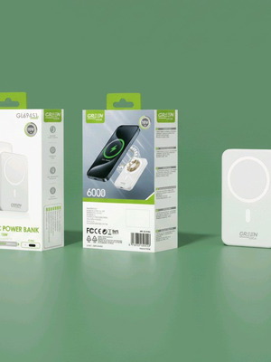 Powerbank wireless 6000mAh καινούργιο με magsafe και γρήγορη φόρτιση