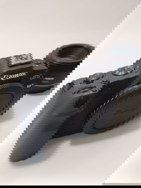 Canon R8 mirrorless full frame + φακός 50mm f1.8 + extras