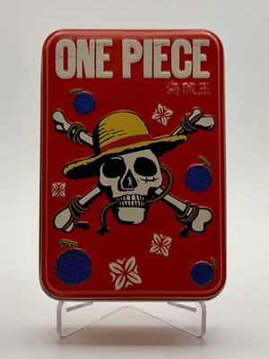 Paladone One Piece playing cards like new with metal storage tin