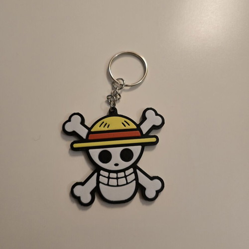 Strawhats banner keychain 3d printed, like new