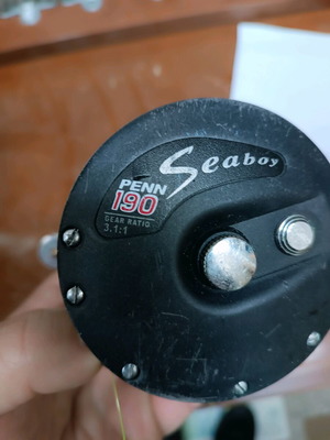 Μηχανάκι ψαρέματος Seaboy Penn 190 μεταχειρισμένο, ταχύτητα 3.1:1