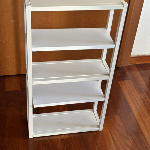 IKEA bathroom cabinet used with two additional shelves