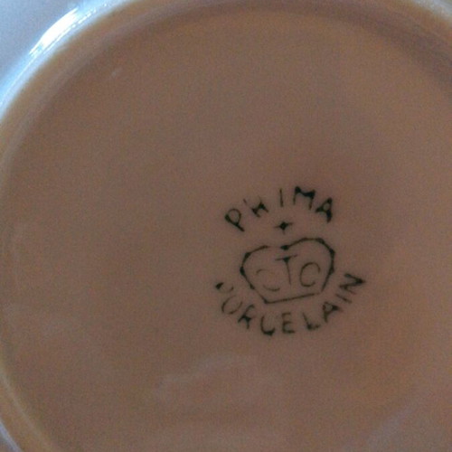 Set of 5 vintage decorative plates OTO Prima Porcelane like new