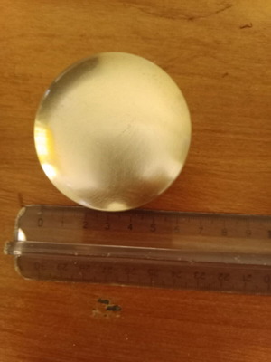 Vintage brass box like new with snap lid