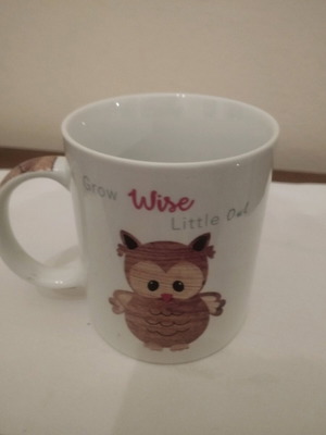 Mug with owl like new