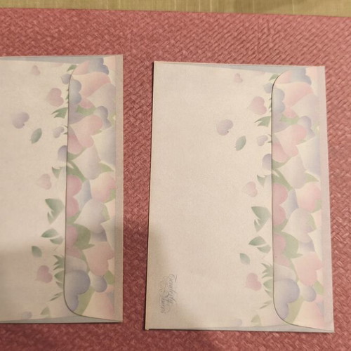 Letter Writing Paper and Two Envelopes used