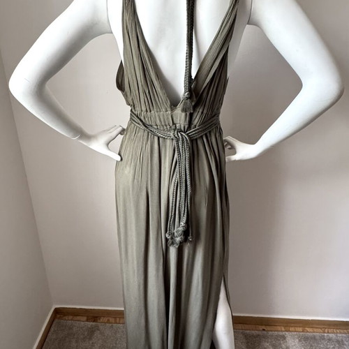 Bonsai jumpsuit olive green one size new
