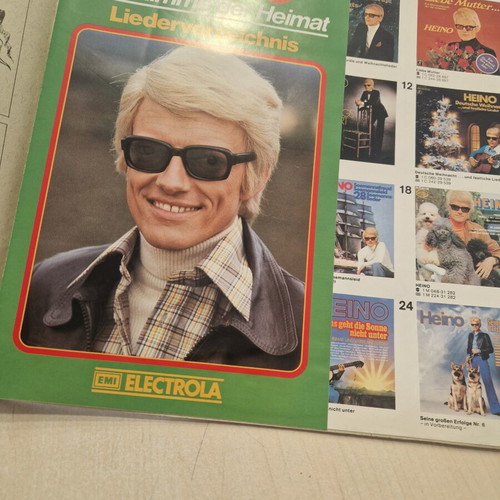 Heino Fahrtenlieder-Album διπλός βινύλ LP 1975 μεταχειρισμένο