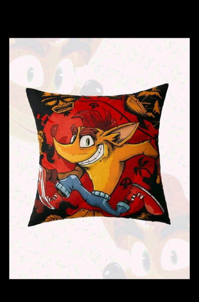 crash bandicoot калъфка за възглавница