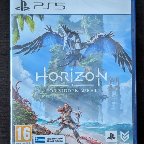 Horizon Forbidden West PS5 game new, Greek subtitles and dubbing