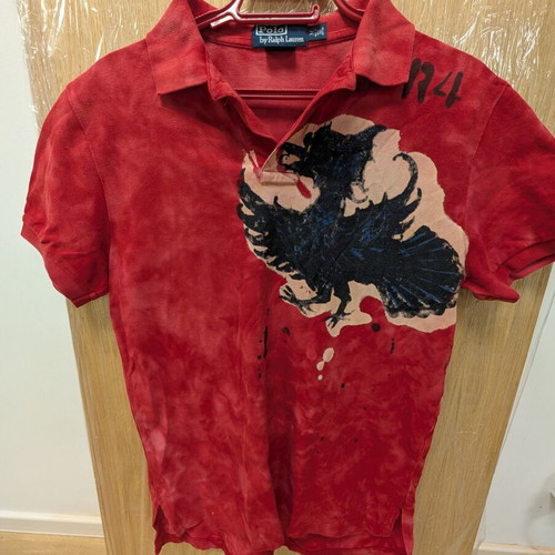 Polo Ralph Lauren Red Phoenix Polo Shirt like new, vintage rare