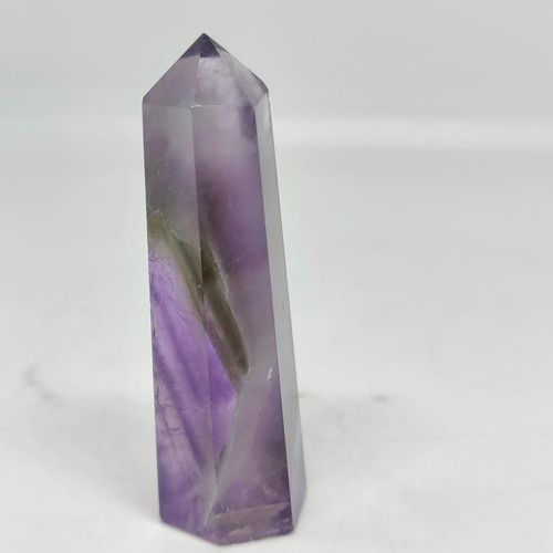 Amethyst crystal tower like new, natural hexagonal obelisk