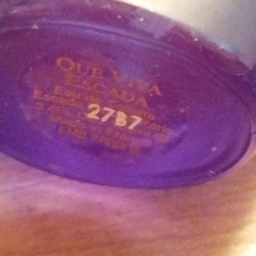 Escada Que viva Vintage used perfume