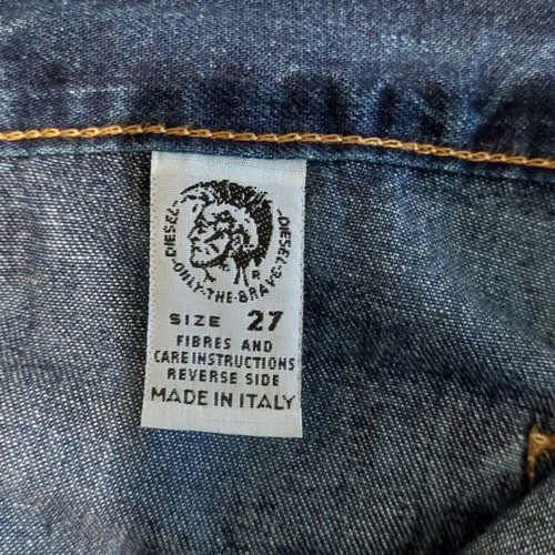 Diesel women's jeans like new, blue, XS 34 6, slight flare