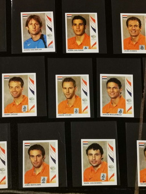Αυτοκόλλητα Panini FIFA World Cup Germany 2006 Ολλανδίας καινούργια, πακέτο 13 καρτών