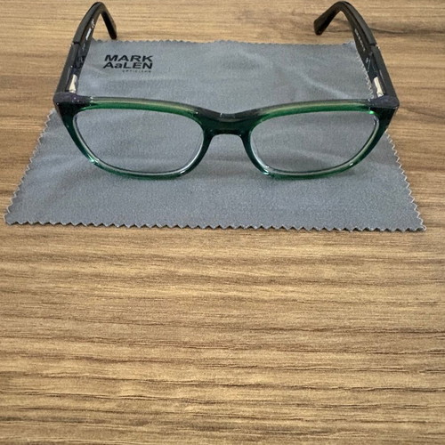 Diesel Kids Glasses Blue-Green Like New with Cleaning Cloth and Case
