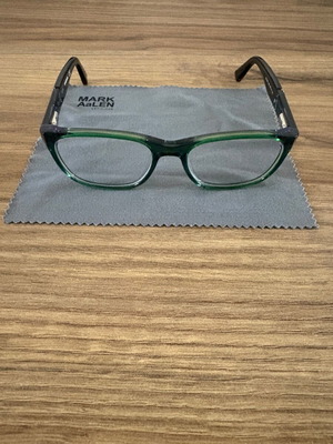 Diesel Kids Glasses Blue-Green Like New with Cleaning Cloth and Case