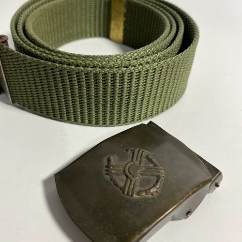 Military buckle used, pack of 2 items with free belt
