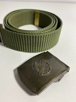 Military buckle used, pack of 2 items with free belt