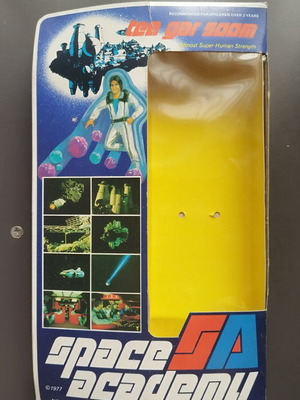 Space Academy Tee Gar Soom 1977 μεταχειρισμένο, σκέτο κουτί