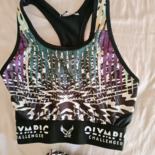 Gym set new, size S, slim fit leggings