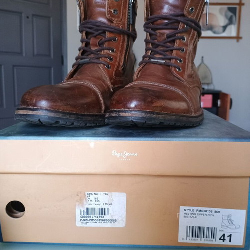 Pepe Jeans Melting boot, brown, size 41