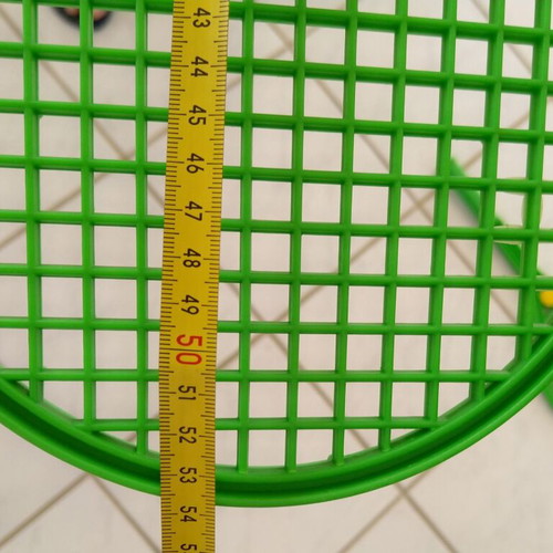 Plastic tennis rackets soft ball set of 2, like new, Italian origin