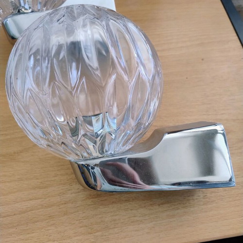 Pair of Vintage Space Age Wall Lights (Sconces)