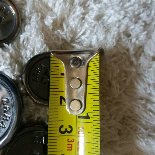 Women Zara metal buttons like new