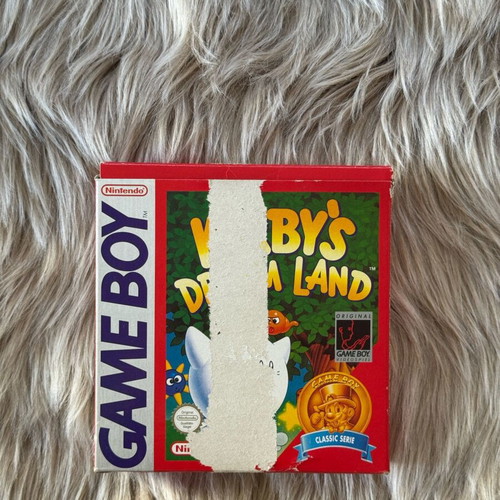 Kirby's Dream Land Game Boy used, complete CIB package