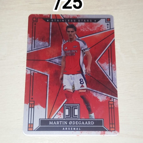 Panini Impeccable Premier League Stainless Stars Arsenal Martin Odegaard card like new