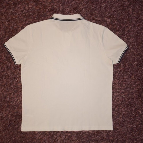 Moncler Polo Shirt Men XL like new, white