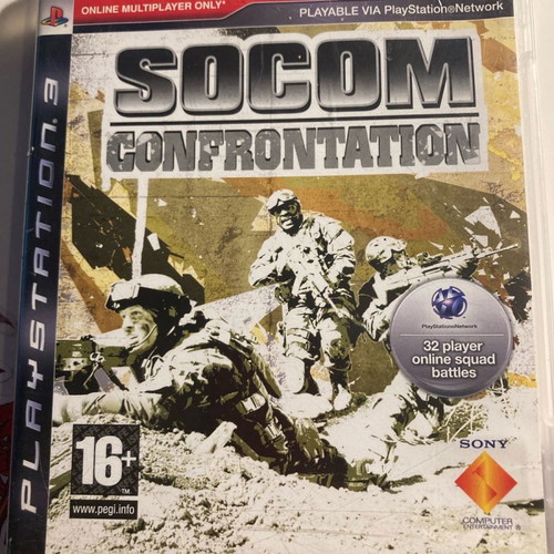 SOCOM Confrontation for PS3 used, in excellent condition